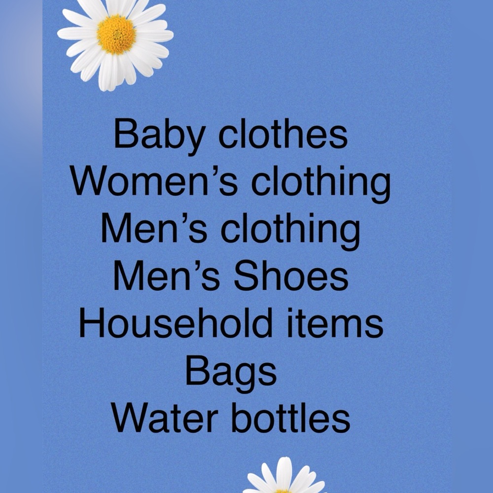 Women’s clothing!